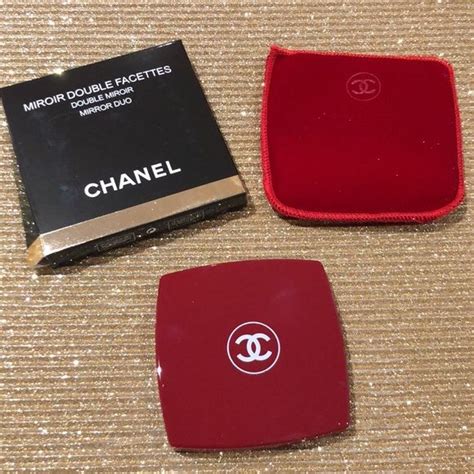 chanel compact mirror red|Chanel compact mirror price.